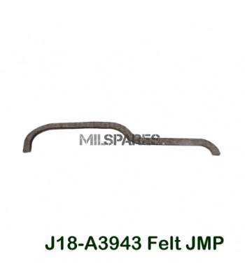 Glove box door seal, felt